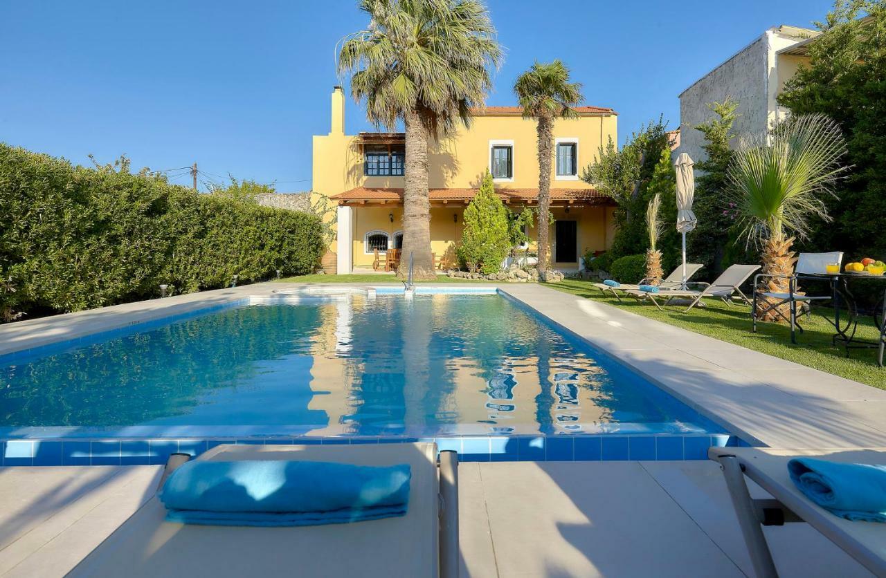 Castello Villa Daphnes - Private Pool & Whirlpool Dhafnes Екстериор снимка